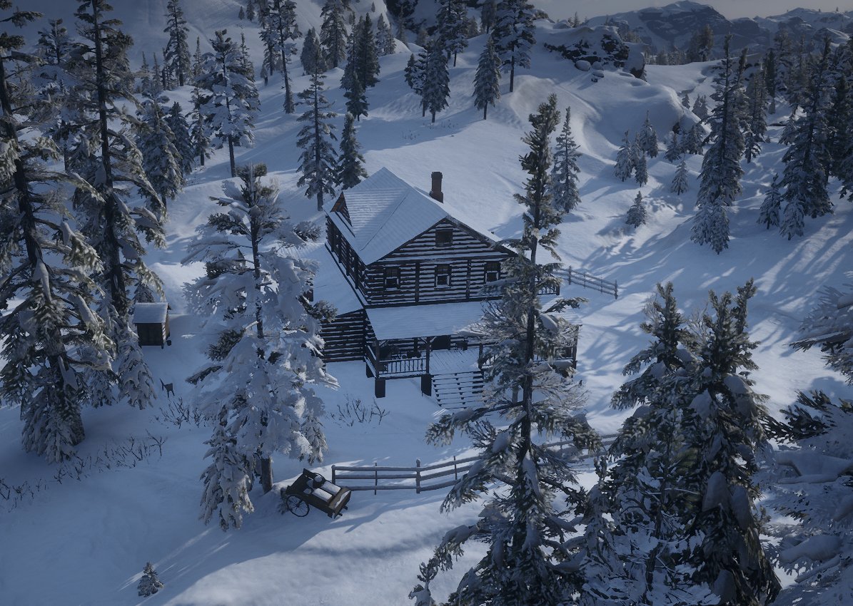 Snowy Mansion